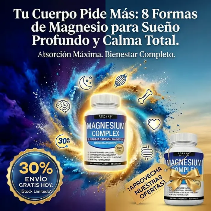 Magnesium Complex 1000 mg con envío gratis a toda Colombia.