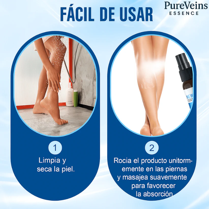 Adiós Venas Spray con envío gratis.