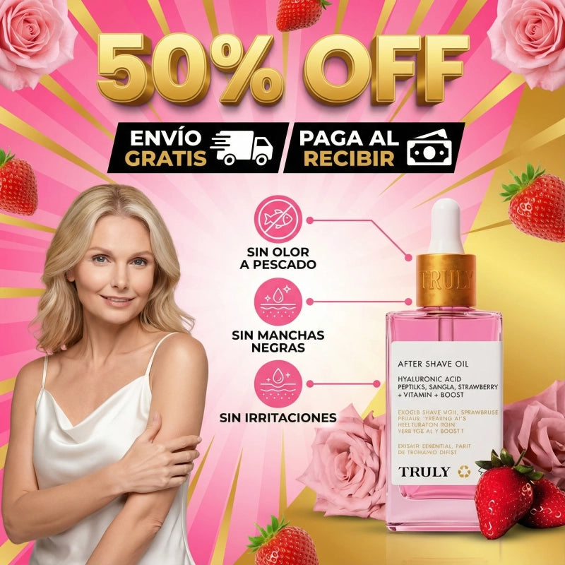 Truly Aceite Intimo Beauty Post Afeitado.