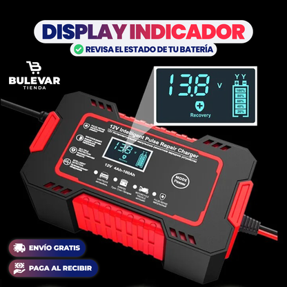 CARGADOR DE BATERÍA PARA CARRO + [ENVÍO GRATIS Y PAGA AL RECIBIR]